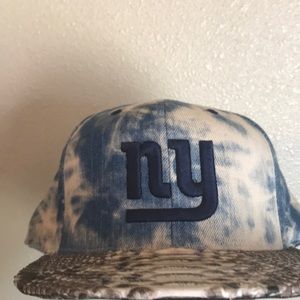 Python skin New York Giants NFL Hat.